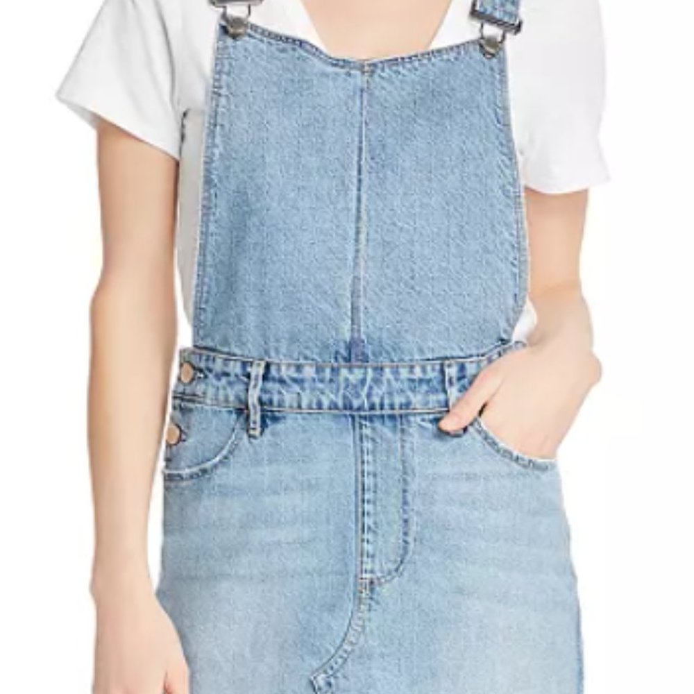 NWT Paige Retta Denim Overall Dress